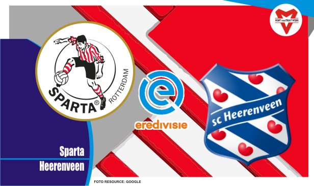 Preview Sparta vs Heerenveen, Liga Belanda 3 April 2022