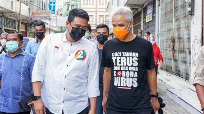 Bobby Nasution Jamu Ganjar Pranowo Buka Puasa Di Medan
