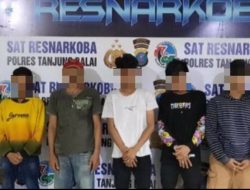 Polres Tanjungbalai Gerebek Kampung Narkoba