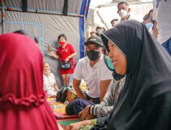 Wali Kota Medan Perhatikan Korban Kebakaran Yang Merayakan Idul Fitri