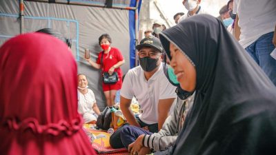 Wali Kota Medan Perhatikan Korban Kebakaran Yang Merayakan Idul Fitri