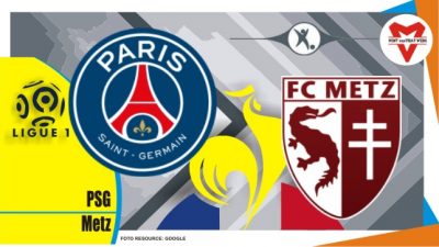 Prediksi PSG vs Metz, Ligue 1 Prancis 22 Mei 2022