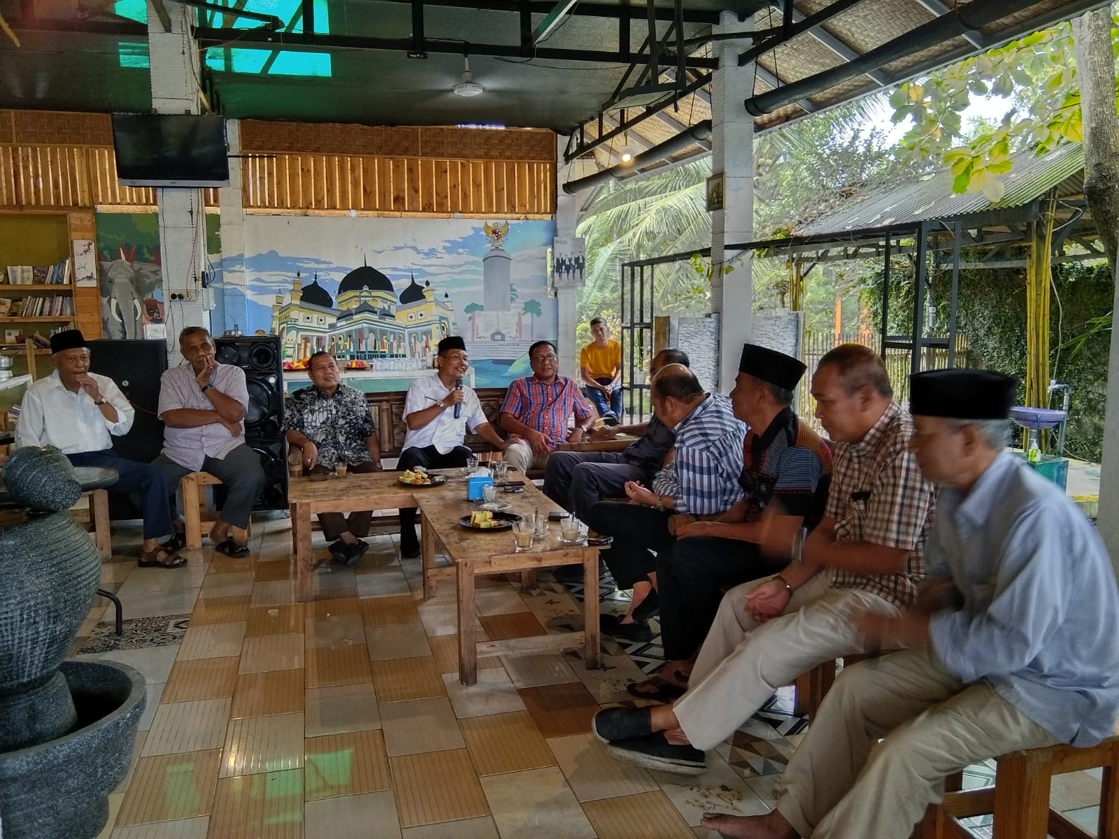 Purnabakti PNS Kabupaten Langkat menggelar silahturahmi sekaligus halal bihalal.