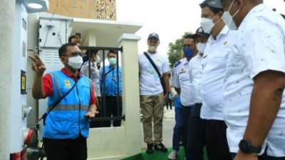 Pelabuhan Simanindo Samosir Dilengkapi Anjungan Listrik Mandiri