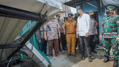 Bobby Intruksikan Camat Sunggal Bawa Bocah Korban Angin Puting Beliung ke RSUD Pirngadi