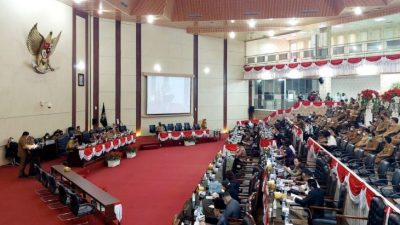 DPRD Medan gelar paripurna penyampaian Wali Kota Medan LPj APBD 2021