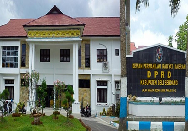 Kantor DPRD Deliserdang.