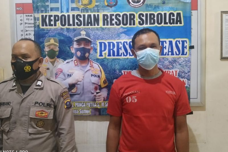 Polres Sibolga Tangkap Pria Pengedar Sabu