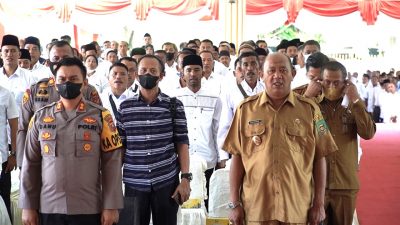 Para Calon Kades se Langkat Deklarasi Damai