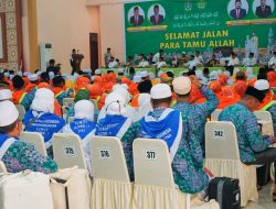 Lepas JCH dari Asrama Haji Medan, Afandin Minta Langkat di Doakan