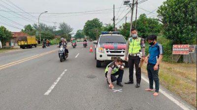 Dua Pemotor Laga Kambing Satu Tewas di Tempat