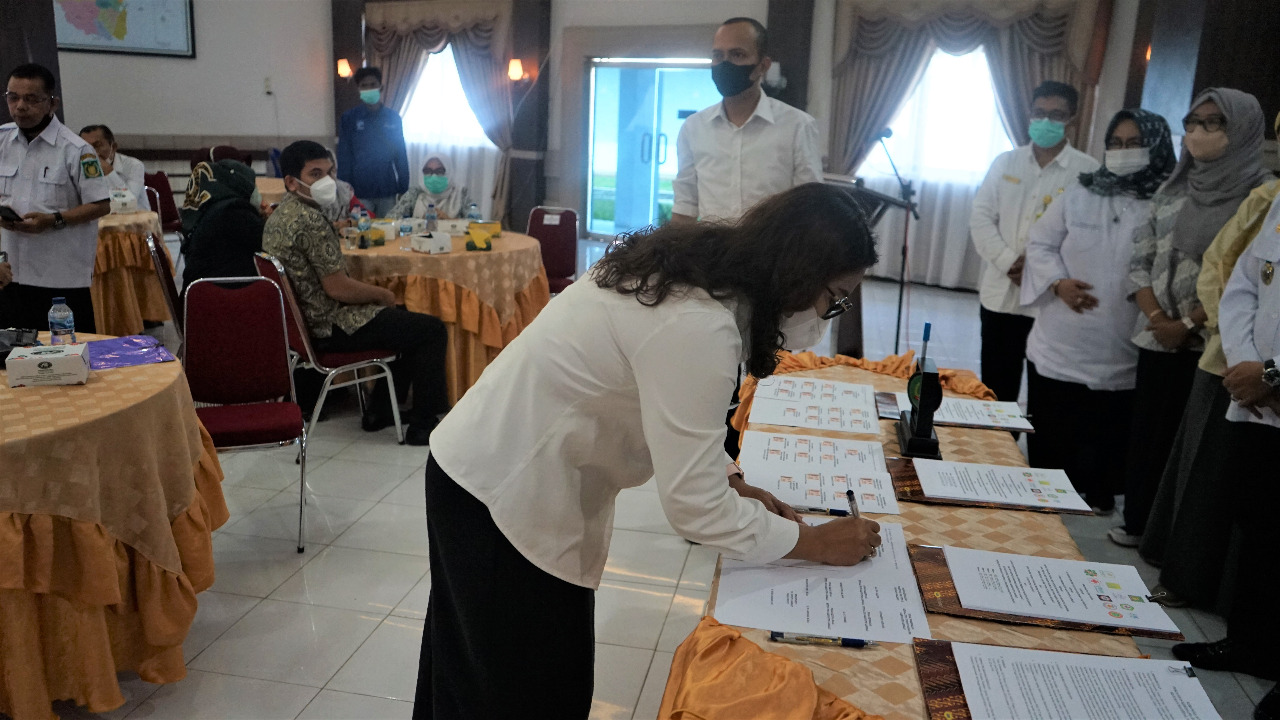 Plt Bupati Terima Kunjungan Tim USAID MPHD