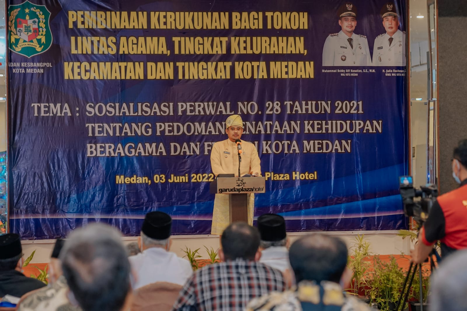 Wujudkan Kerukunan Antar Sesama Bobby Ajak Semua Wujudkan Medan Sebagai Kota Toleran