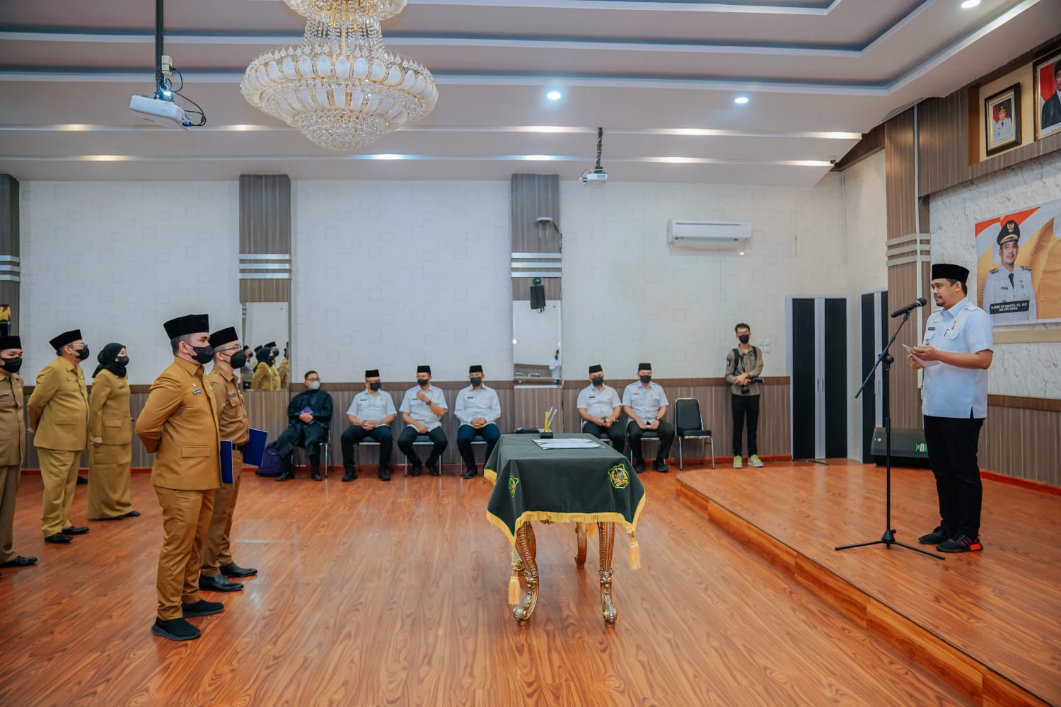 Pemko Lantik 15 Pejabat Administrasi Administrator & Pengawas