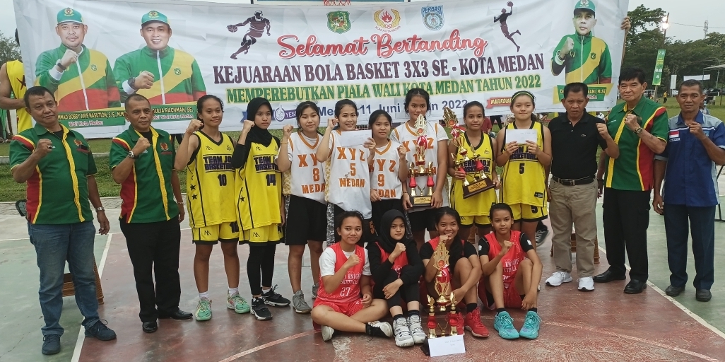 Ketua KONI Medan Dukung Basket 3 x 3