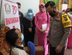 Polresta Deli Serdang Anjangsana ke Rumah Purnawirawan Polri