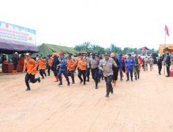 Pemkab Paluta Gelar Simulasi Penanganan Karhutla
