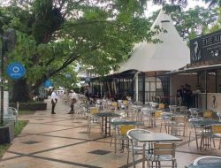 Lapangan Merdeka Dikosongkan Pekerja Tenant Ketar-ketir Dipaksa Angkat Kaki
