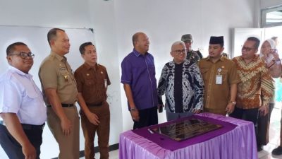 Syah Afandin Resmikan Gedung Praktik Siswa SMK Unggulan Putra Jaya