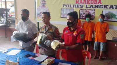 2 Kg Ganja Gagal Edar