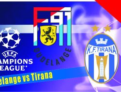 Prediksi Dudelange vs Tirana, Liga Champions 7 Juli 2022