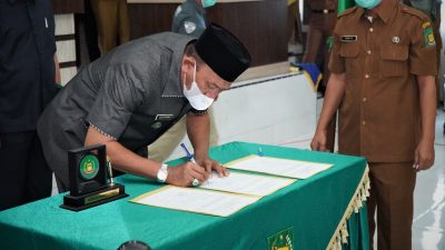Ini 10 Pejabat yang Dilantik Plt Bupati Langkat
