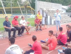 Ketua PASI Sumut Motivasi Atlet Atletik di PPLP