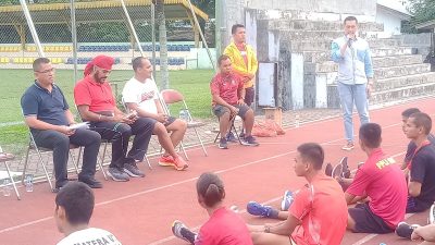 Ketua PASI Sumut Motivasi Atlet Atletik di PPLP