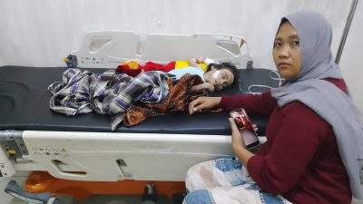 Pasien Gizi Buruk Terlantar Tim HKD Partai Gerindra PAC Marelan Lakukan Fasilitasi