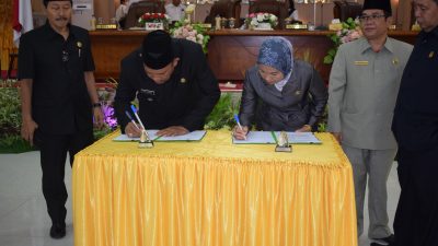 DPRD Langkat Setujui LPJ APBD 2021 Jadi Perda