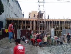 Pembangunan Ruko 5 Pintu Tanpa Plank IMB di Lubukpakam Segera Diperiksa Camat