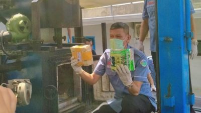 BNN Sumut Musnahkan 69 Kg Sabu dan 59 Ribu Butir Ekstasi
