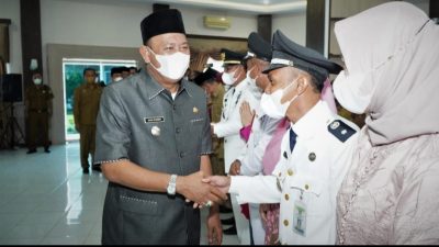 Plt Bupati Langkat Lantik 10 Pejabat
