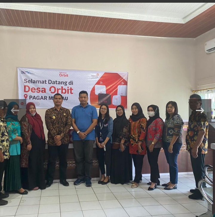 Desa Pagar Merbau lll Jawab Tantangan Digitalisasi