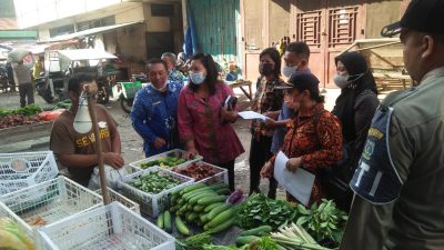 Satgas Pangan Tebingtinggi Sidak Sembako ke Sejumlah Pasar