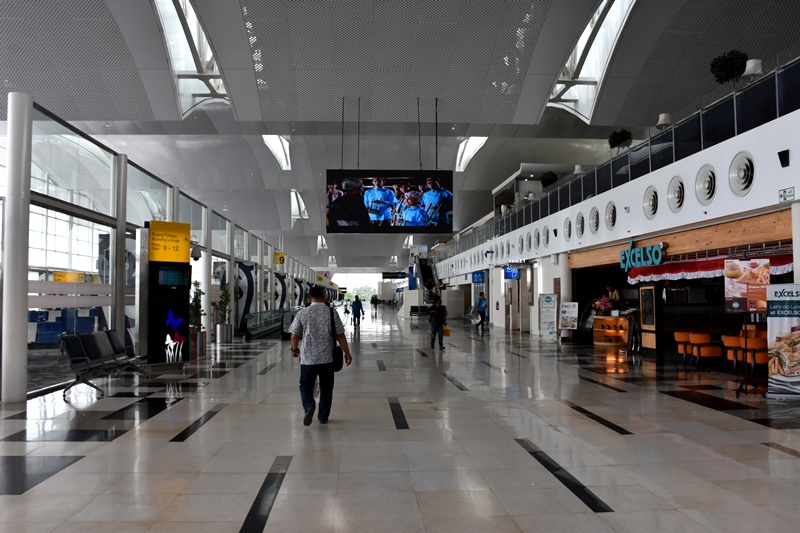 Dipegang Asing, Bandara Internasional Kualanamu Tampak Suram