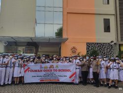 Polwan Polrestabes Medan & Polsek Medan Baru Goes to School ke SMA Santo Thomas 1
