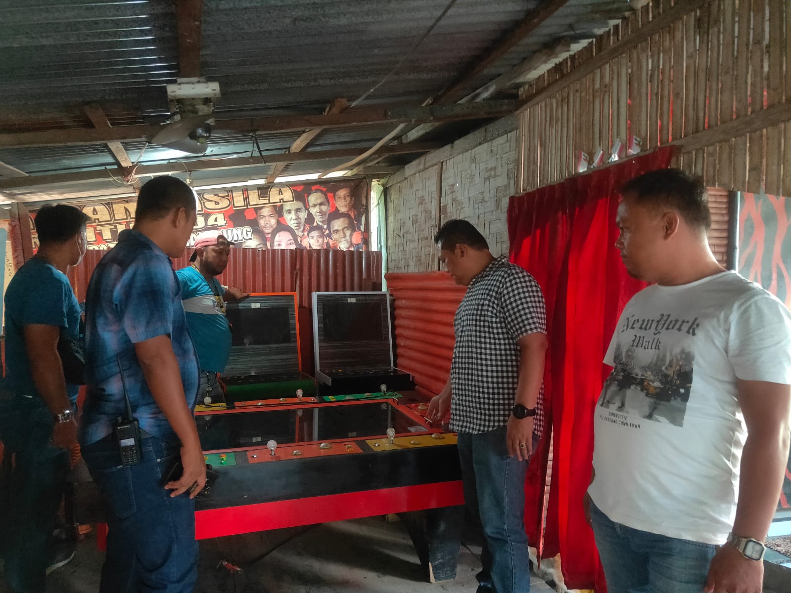 Polsek Patumbak Grebek Lokasi Judi