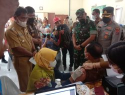 Walikota Binjai Tinjau Pelaksanaan Vaksinasi Booster Dosis Kedua  