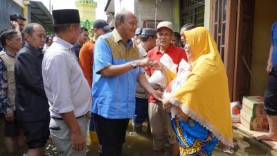 Plt Bupati Langkat Kunjungi Ribuan Warga Korban Banjir di Tanjungpura & Besitang