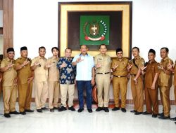 Camat dan Kades/Lurah se-Padang Tualang Audiensi Undang Afandin di Pelantikan Al Hidayah