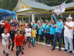 Pemkab Langkat Gelar Gerak Jalan Peringati HKN ke-58 Tahun