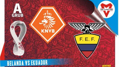 Prediksi Belanda vs Ekuador, Grup A Piala Dunia 25 November 2022