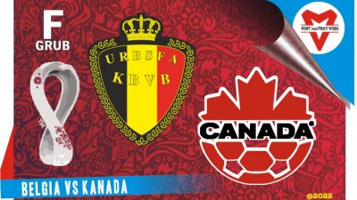Prediksi Belgia vs Kanada, Grup F Piala Dunia 24 November 2022