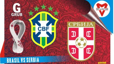 Prediksi Brasil vs Serbia, Grup G Piala Dunia 25 November 2022