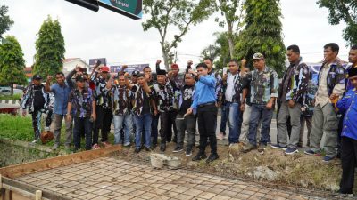 IPK Langkat Gelar Rakerda & Peletakan Batu Pertama Pembangunan Kantor