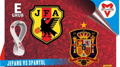 Prediksi Jepang vs Spanyol, Grup E Piala Dunia 2 Desember 2022