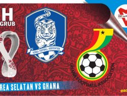 Prediksi Korea Selatan vs Ghana, Grup H Piala Dunia 28 November 2022