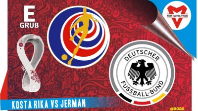 Prediksi Kosta Rika vs Jerman, Grup E Piala Dunia 2 Desember 2022
