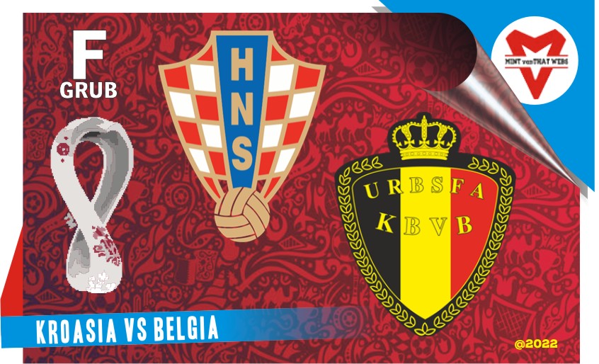 Prediksi Kroasia vs Belgia, Grup F Piala Dunia 1 Desember 2022